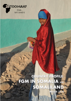 Country Profile: FGM in Somalia and Somaliland (2019, English)